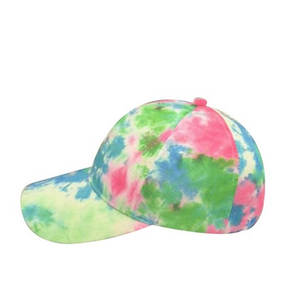 Classic Cotton Baseball Cap Dye Ponytail Hat