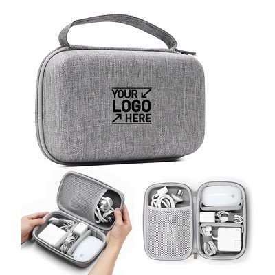 Portable Accessories Bag Protective Earphone Hard Case Travel EVA Cable Organizer Charger Case