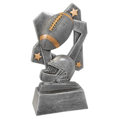 Football Triumph Resin Award - 6 1/2"