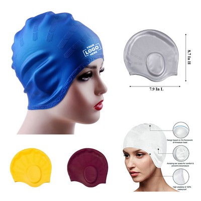 Silicone Ear Protection Swim Caps