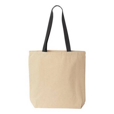 Liberty Bags Natural Tote w/Contrast Handles