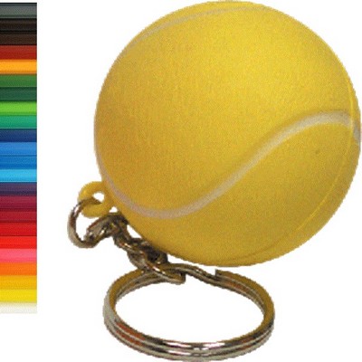 Tennis Stress Ball Keychain