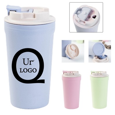 420Ml/14 Oz. Bamboo Fiber Reusable Coffee Mug