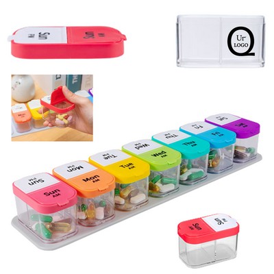 Weekly Divisible Pill Case