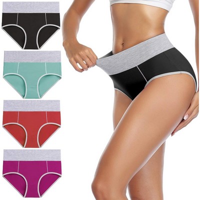 High Waist Breathable Brief