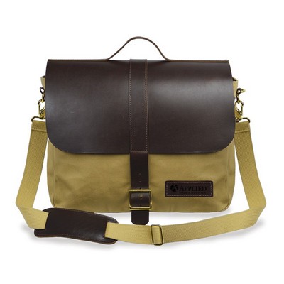 State Street Messenger Bag (14 Oz. Natural Canvas)