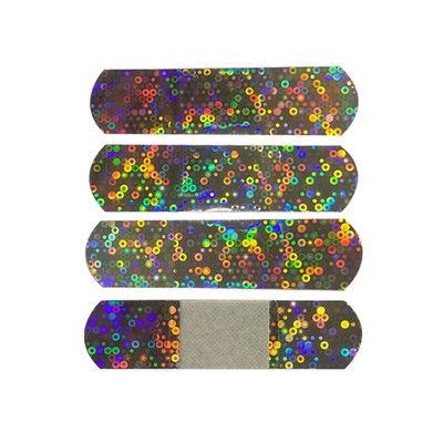 PE Glitter Laser Custom Bandaids