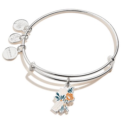 Alex and Ani® Thanks a Bunch Silver Bangle