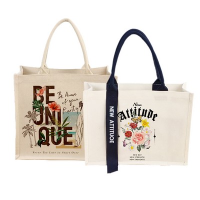 High-grade Leisure Handheld Canvas Bag