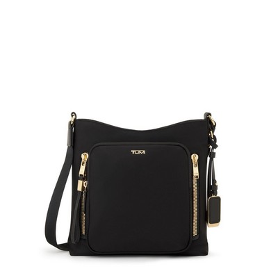 Tumi Voyageur Tyler Crossbody Bag - Black/Gold