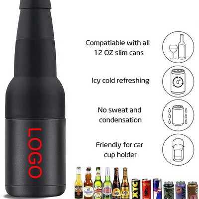 4 in 1 Beer Bottle Insulator Can Cooler-12oz