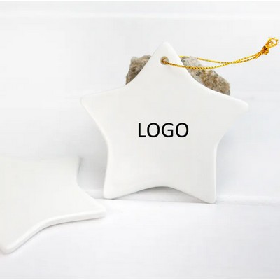 Custom Sublimation Ceramic Ornament