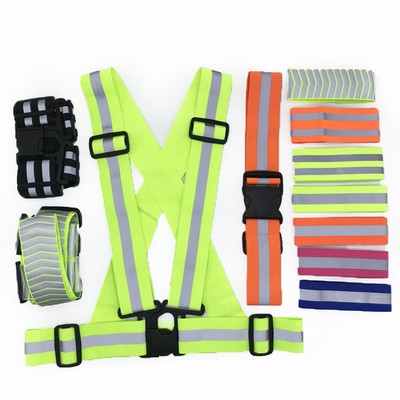 Safety Straps Reflective Vest for Running