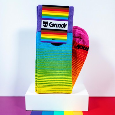 Standard Pride Socks - Colorful Footwear for LGBTQ+ Celebrations - American Made