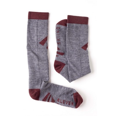 Over the Calf Skiing Socks - Slope-Dominating Warmth and Comfort - American Made