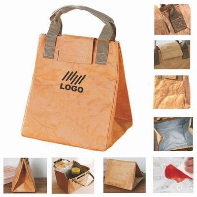 Kraft Paper Reusable Lunch Bag