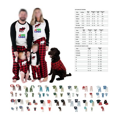 Matching Holiday Pajamas for Family Holiday Pajama Sets