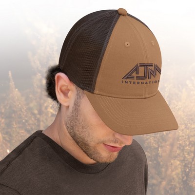 Duck Canvas / Polyester Mesh - 6 Panel Constructed Full-Fit (Mesh Back)