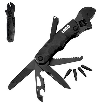 Multi Wrench Tool Kit With Adjustable Wrench