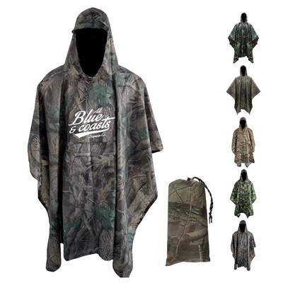 Outdoor Camouflage Sun Protection Raincoat