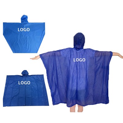 Square Cloak Rain Poncho