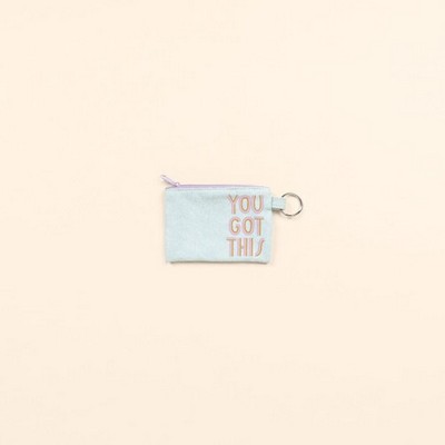 Penny Key Ring Pouch - DENIM