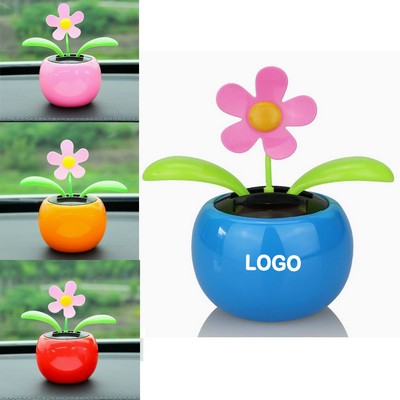 Solar Dancing Flower Toys Solar Powered Dancing Sunflower Toys MOQ100PCS