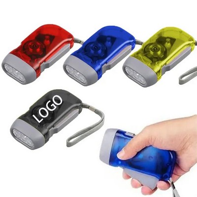 Hand Crank Flashlight