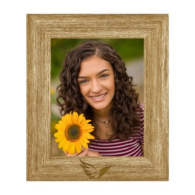 Barnwood 8"x10" Brown Frame - 2" Wide