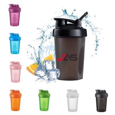 14 oz. Plastic Sport Shaker Bottle