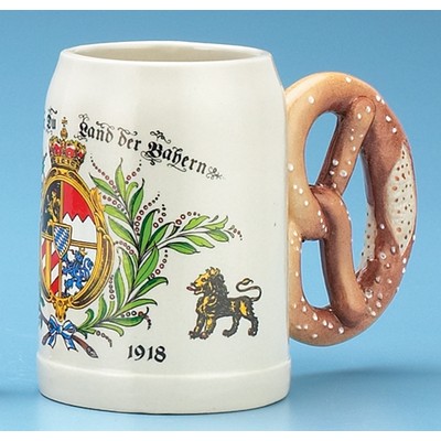 5 1/4" Pretzel Stein Mug