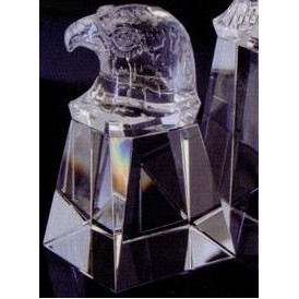 Crystal Eagle Award (6"x2¾")