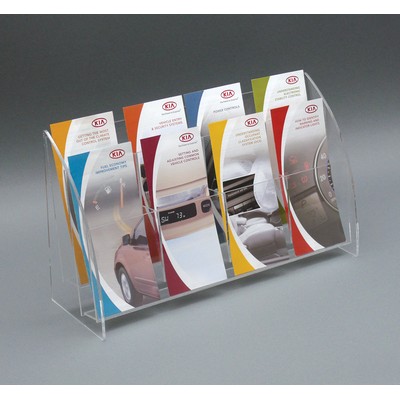 8-Pocket Brochure Holder (2 Tiers Of 4)