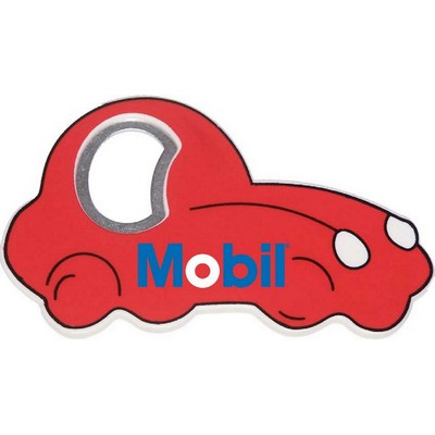 Cartoon Car Bottle Opener w/Magnet