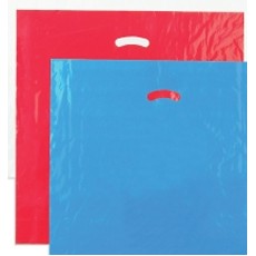 Red Super Gloss™ Low Density Single Layer Bag (24"x24"x5")