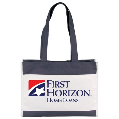 600 Denier Polyester Convention Tote with Large Front Pocket