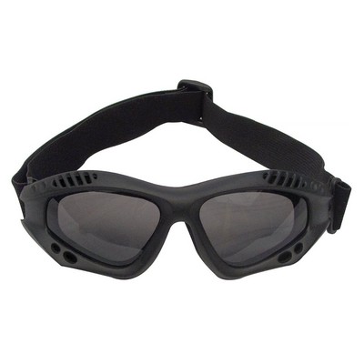 Black Ventec ANSI Rated Safety Goggles