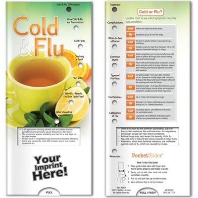 Pocket Slider - Cold and Flu: Facts and Prevention