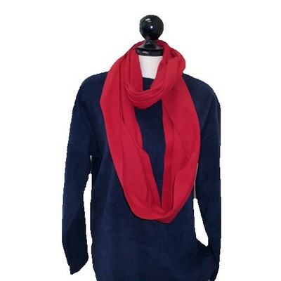 Canadian Made Luxury Infinity Microfleece Scarf