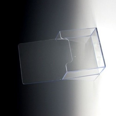 Clear Countertop Trifold Brochure Holder for Literature (Up to 4" W)