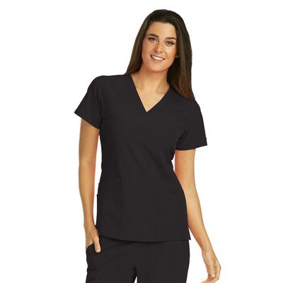 Barco One - Women's Five Pocket V-Neck Pulse Top