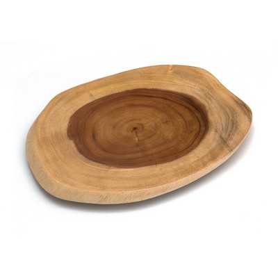 Lipper 13" Acacia Oblong Serving Board w/ Feet