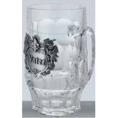 Braumeister Seidel Beer Mug w/Custom Badge