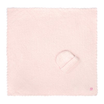 Baby Blanket - Solid w/ Cap - Chenilla Classic™ - Pink - 30*30