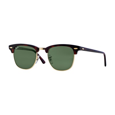 Ray-Ban® Dark Tortoise Large Frame Clubmaster Sunglasses