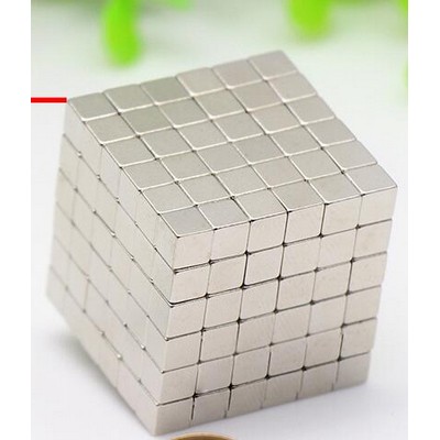 4 mm Silver Magnet Building Cubes (216 pcs)