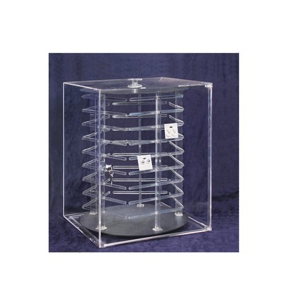 Rotating Acrylic Earring Display Case