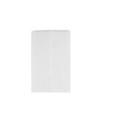 White Kraft Paper Merchandise Bag (14"x3"x21")