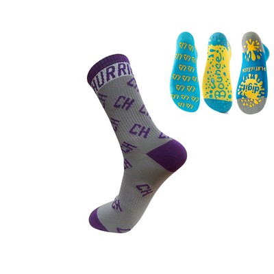 Bamtton™ Premium Custom Design Athletic Crew Socks