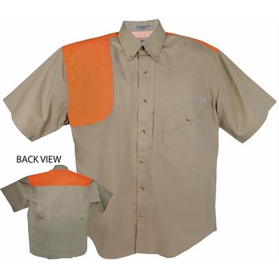 Tiger Hill Hunting Short Sleeve Shirt w/Blaze Orange Shoulder Patch